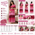 Women's Maternity Feeding Zipless Night Dress