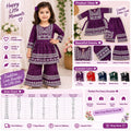 Little Princess Girls Ethnic Kurti & Palazzo Set – Festive Wear