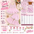 Girls Ethnic Set | Sequin Top &amp; Flared Pants | Festive Party Wear