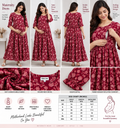 Floral Printed Maternity Dress for Women | Feeding Friendly & Bump Friendly