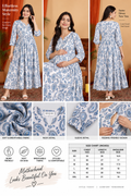 Elegant Printed Maternity Dress for Women | Feeding Friendly & Bump Friendly